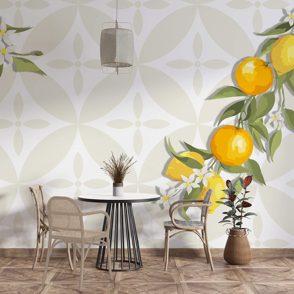 Žlté plody na konári