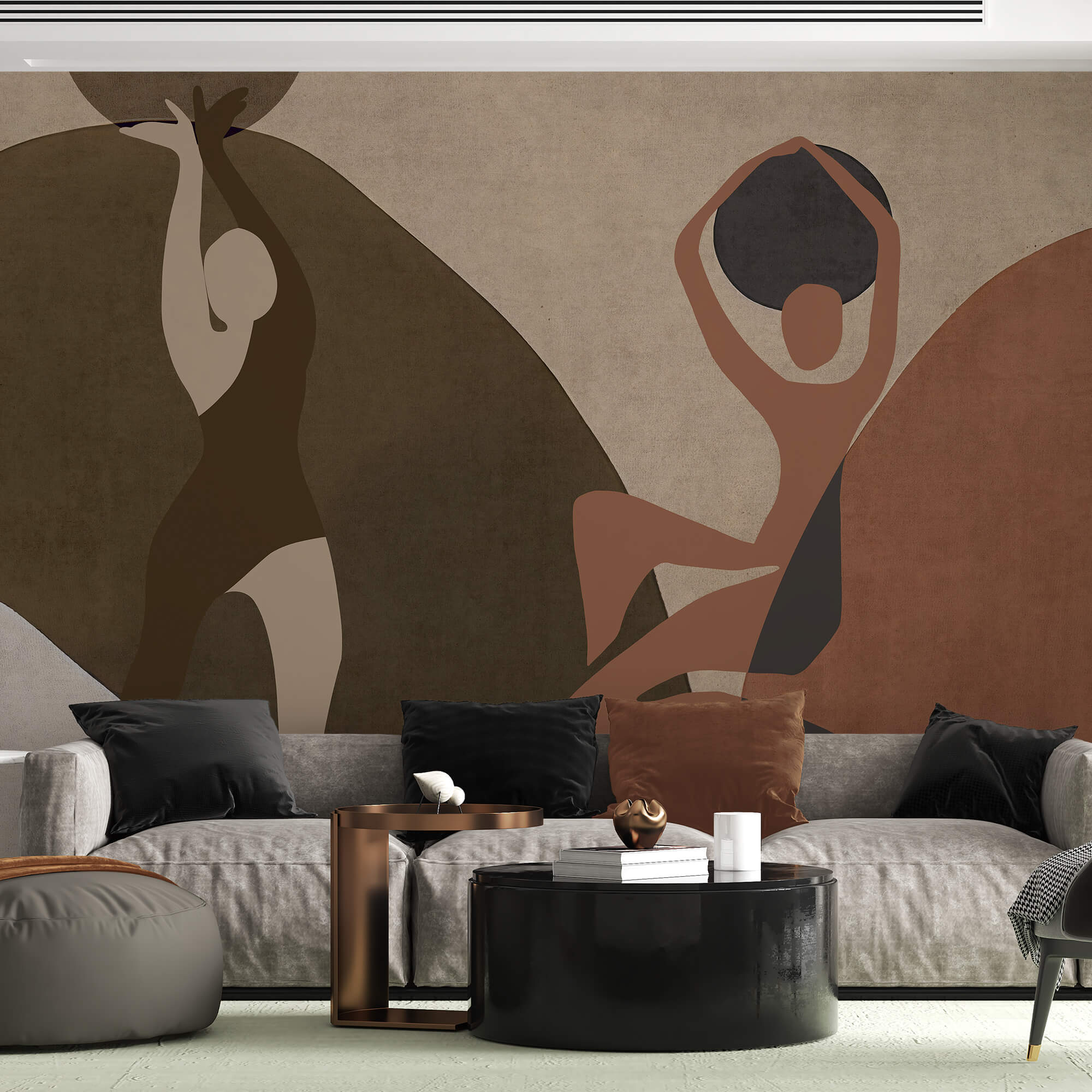 Maľba dvojice žien Maľba dvojice žien