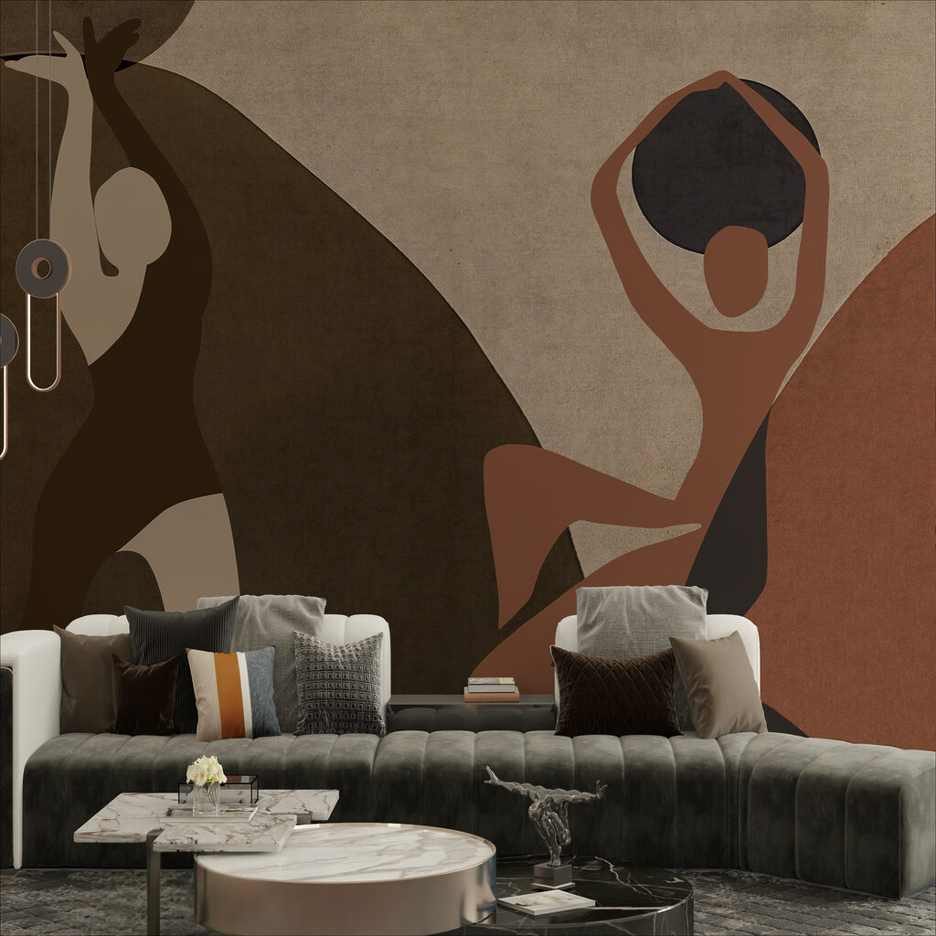 Maľba dvojice žien Maľba dvojice žien