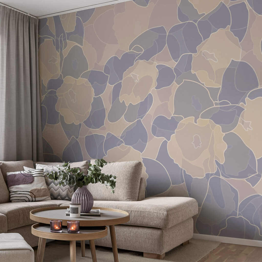 Vzor kvetov a listov