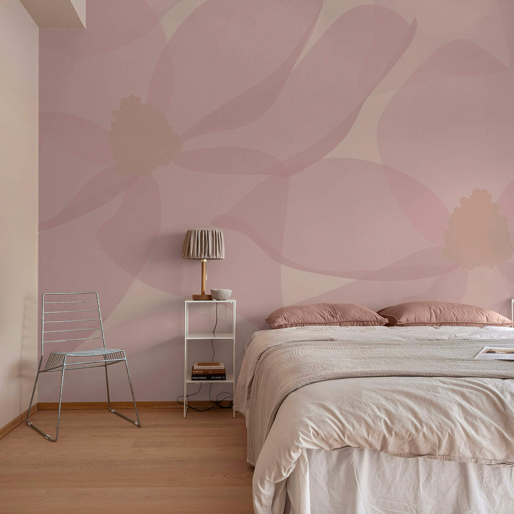 Mäkké okvetné lístky v jemných odtieňoch