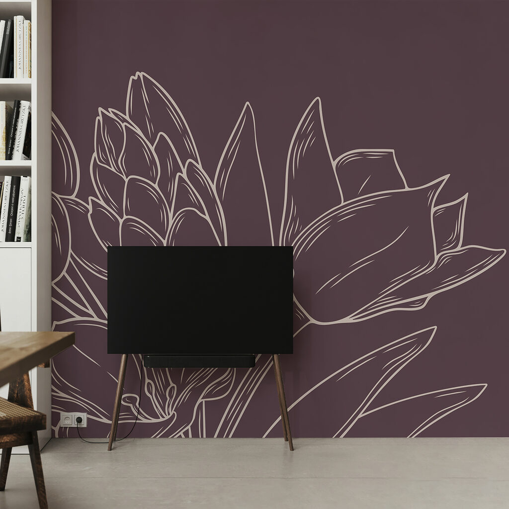 Jemné kvety na bohatom pozadí Jemné kvety na bohatom pozadí