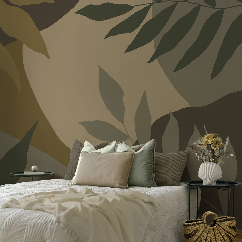 Maskovaný obraz listov