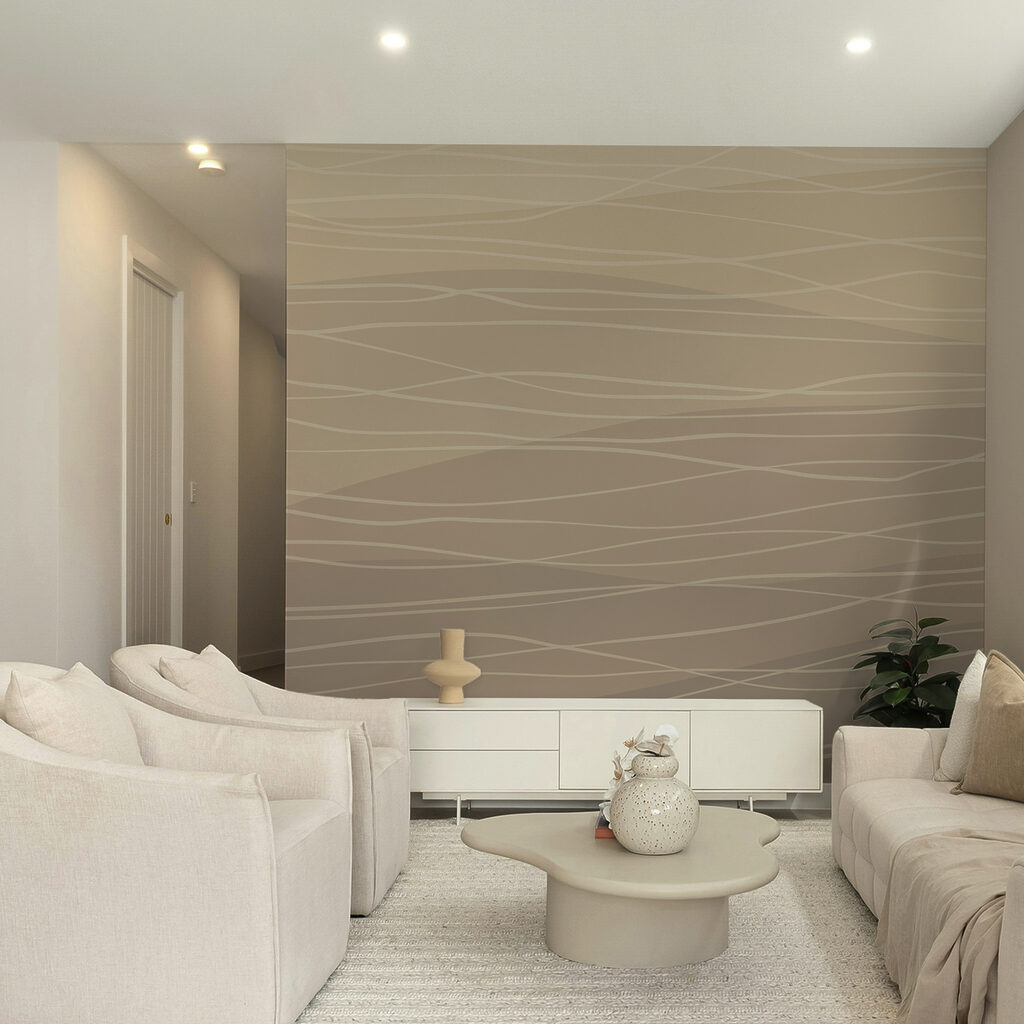 Hnedé a biele vlnovky Hnedé a biele vlnovky