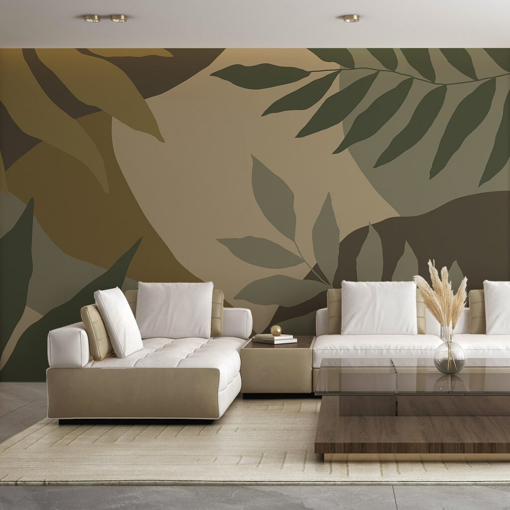 Maskovaný obraz listov