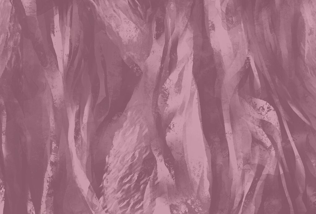 - Soft pink waves of creative design