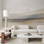 Fototapety Skupina vtákov letiacich na oblohe