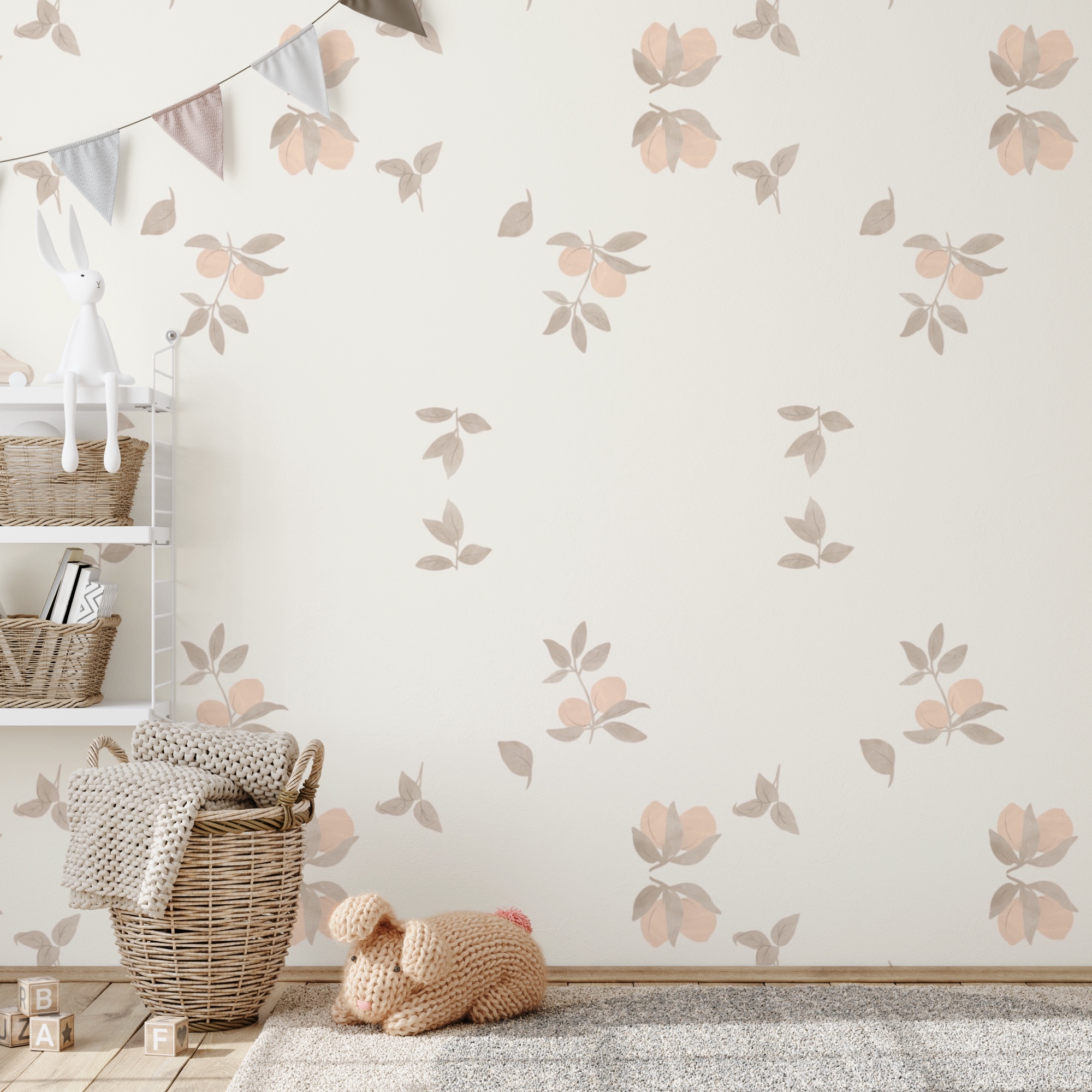 Vzor listov a kvetov Vzor listov a kvetov