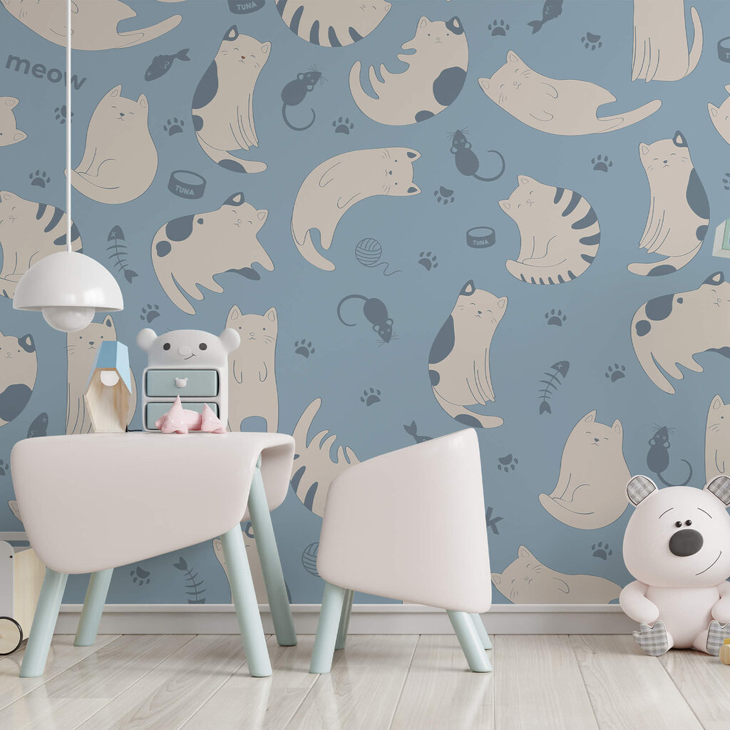 Vzor mačiek a mačiatok