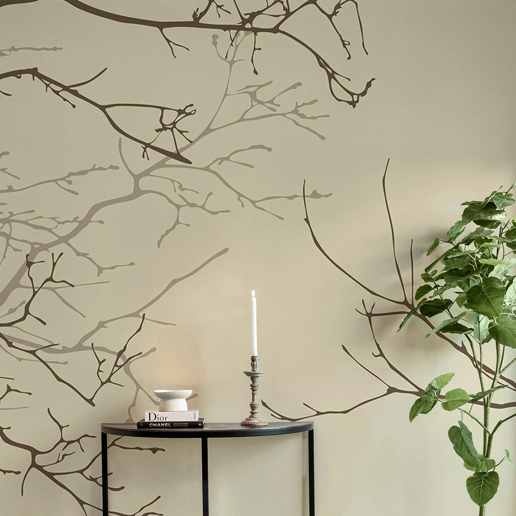 Skupina holých konárov