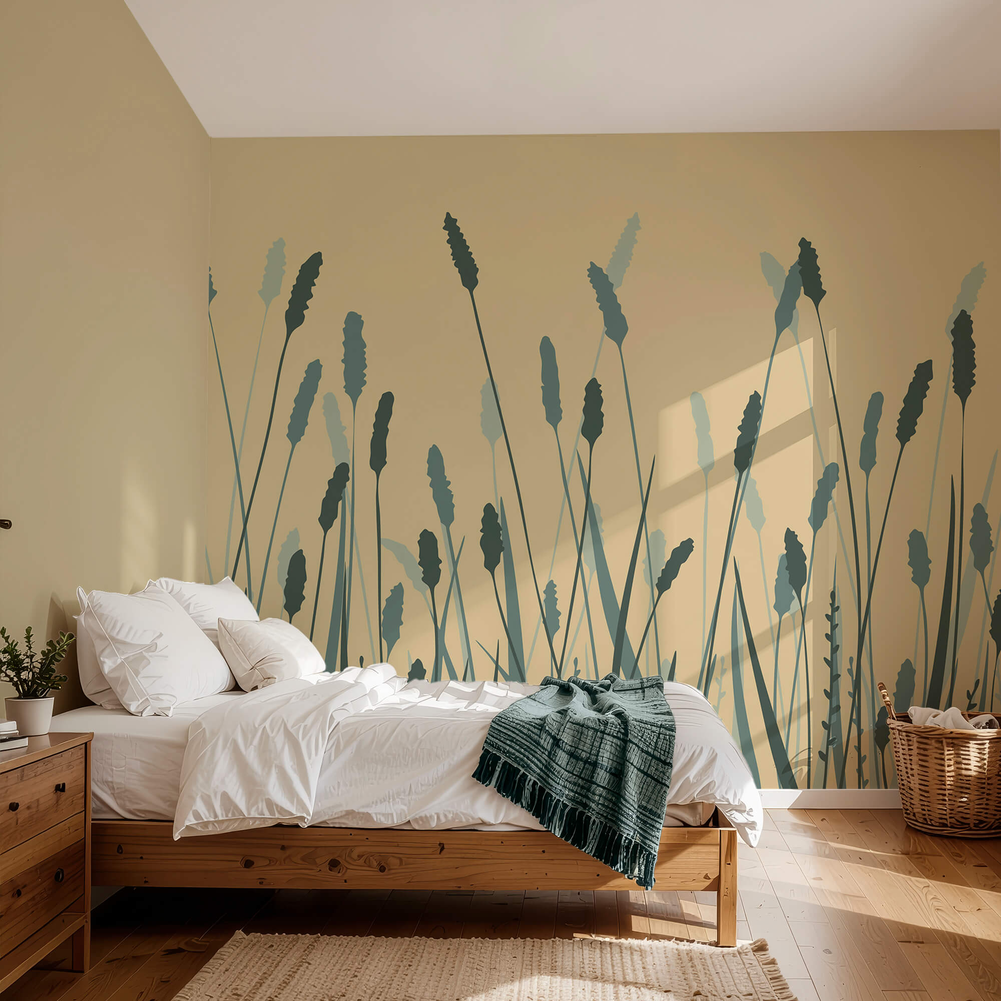 Jemné zelené vlny sa ladne kolíšu Jemné zelené vlny sa ladne kolíšu