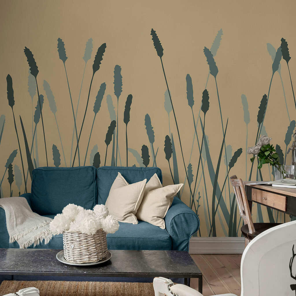 Jemné zelené vlny sa ladne kolíšu Jemné zelené vlny sa ladne kolíšu