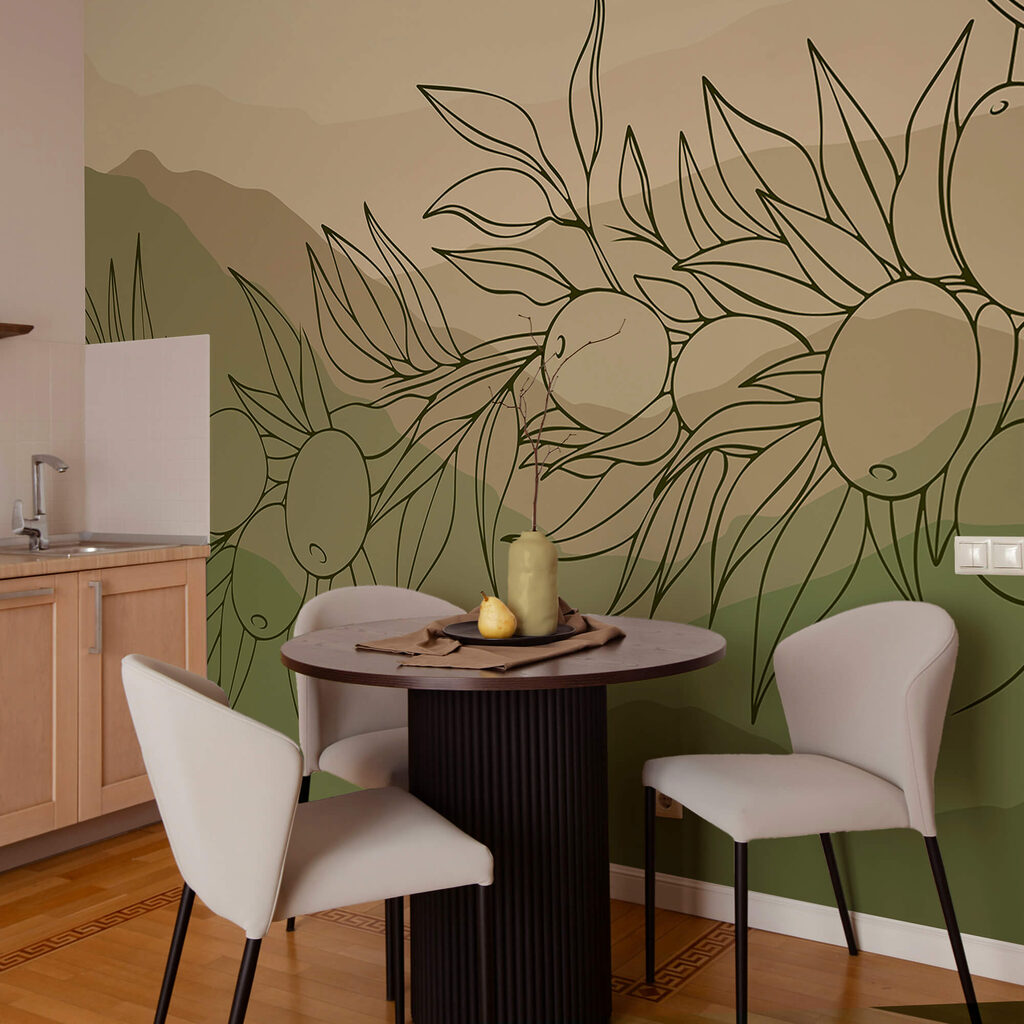 Kresba ovocia na vetve Kresba ovocia na vetve