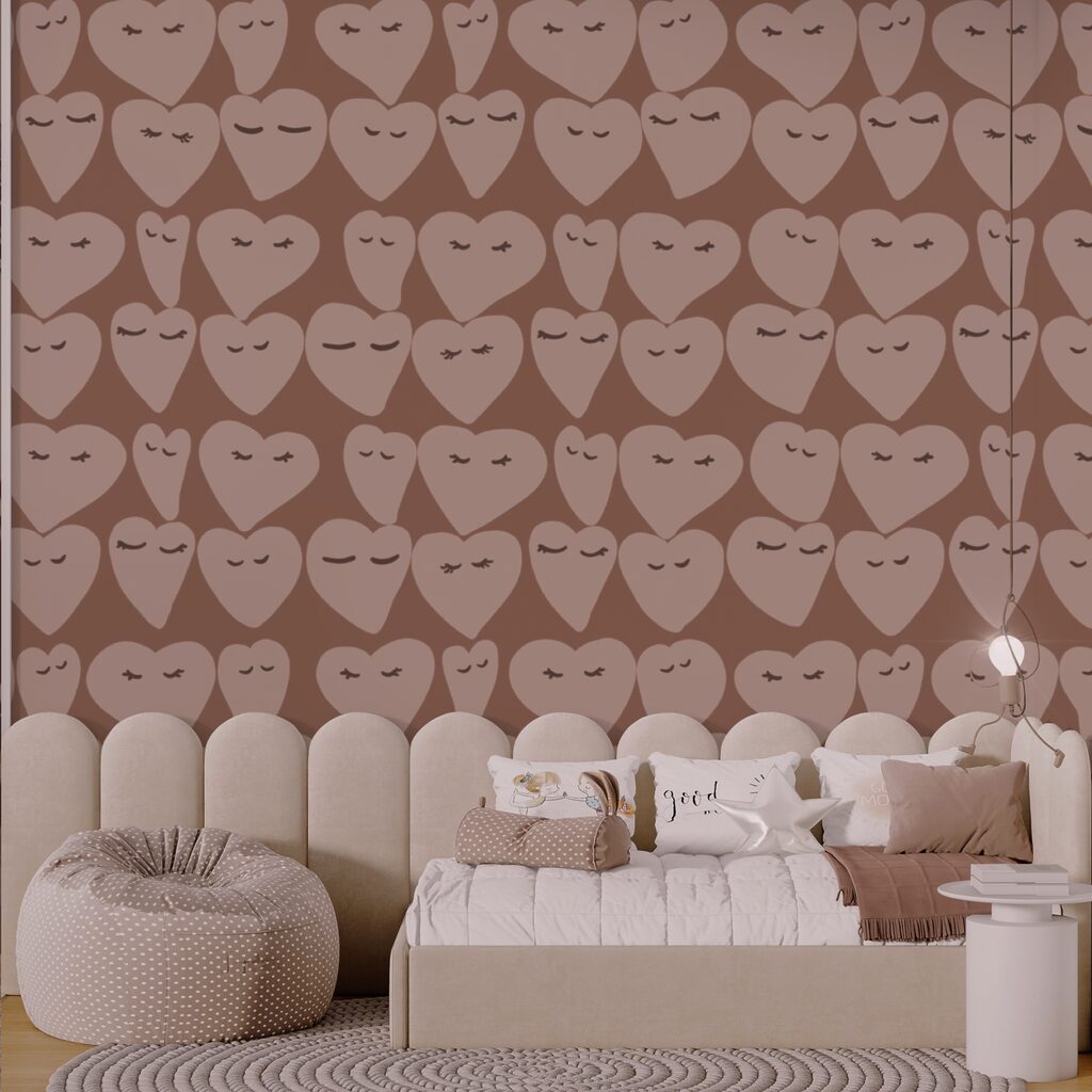 Vzory srdca všade šíriace radosť