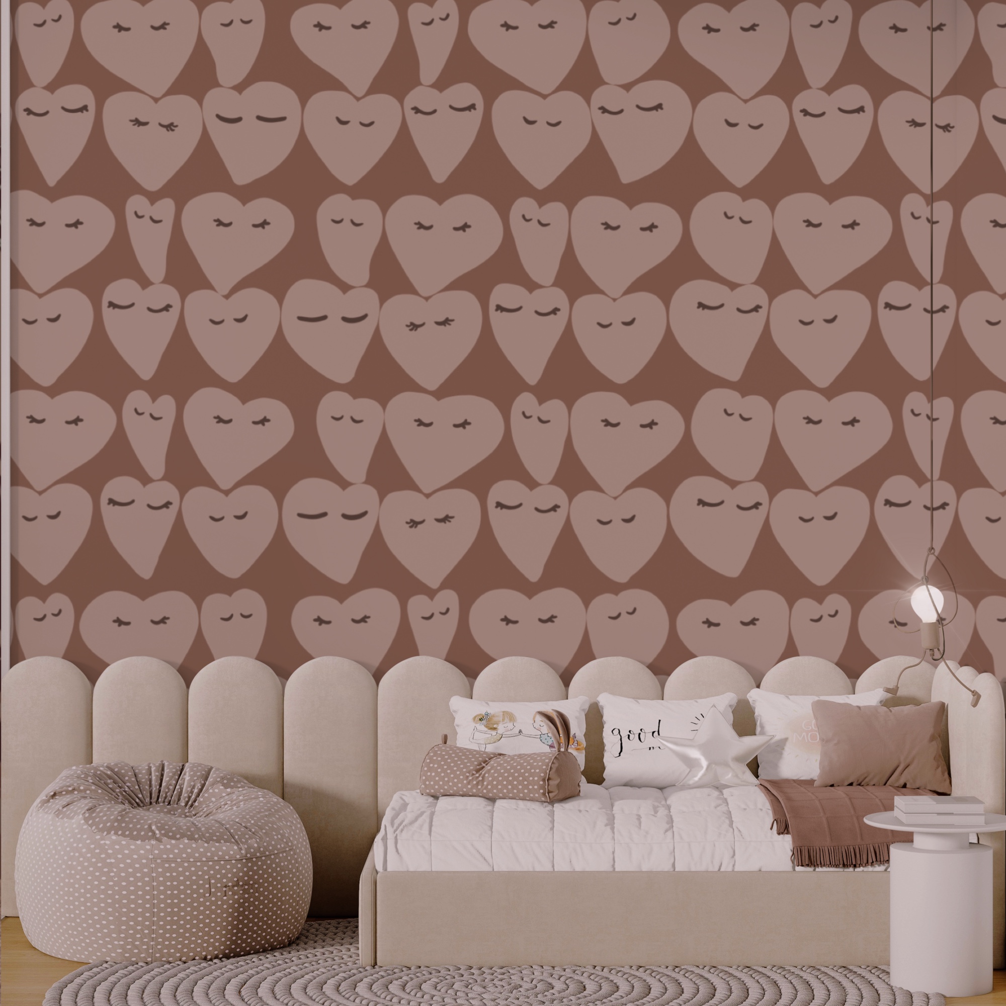 Vzory srdca všade šíriace radosť