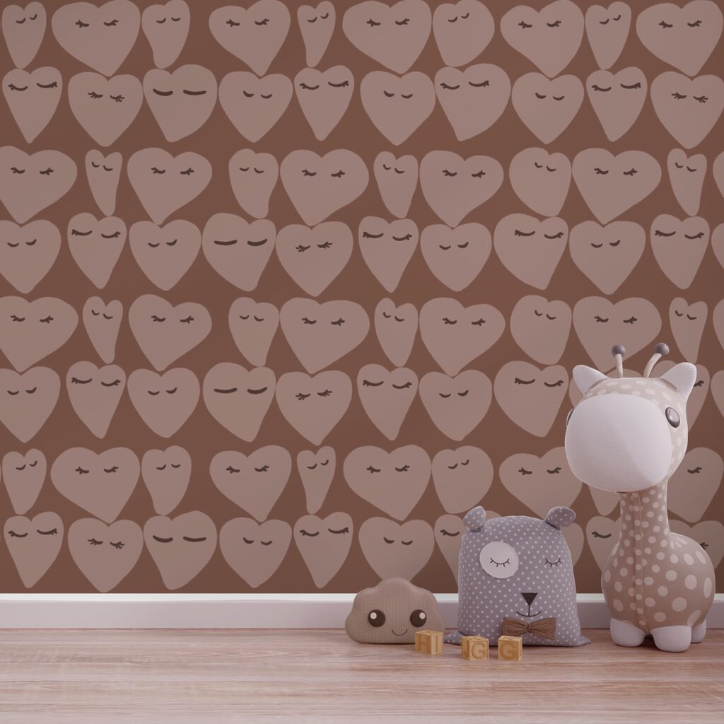 Vzory srdca všade šíriace radosť