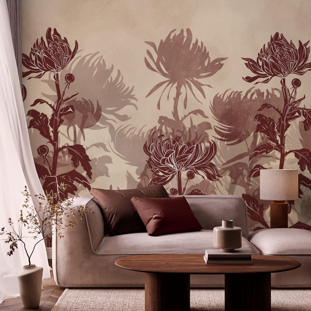 Kresba kvetov a listov