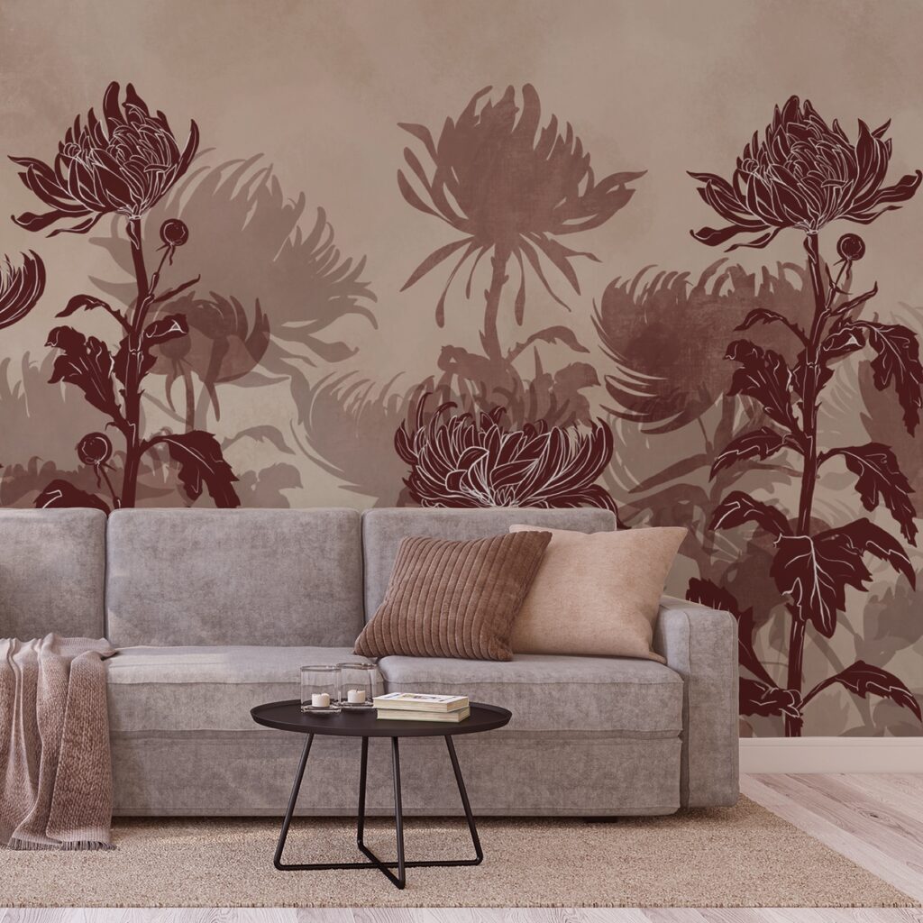 Kresba kvetov a listov