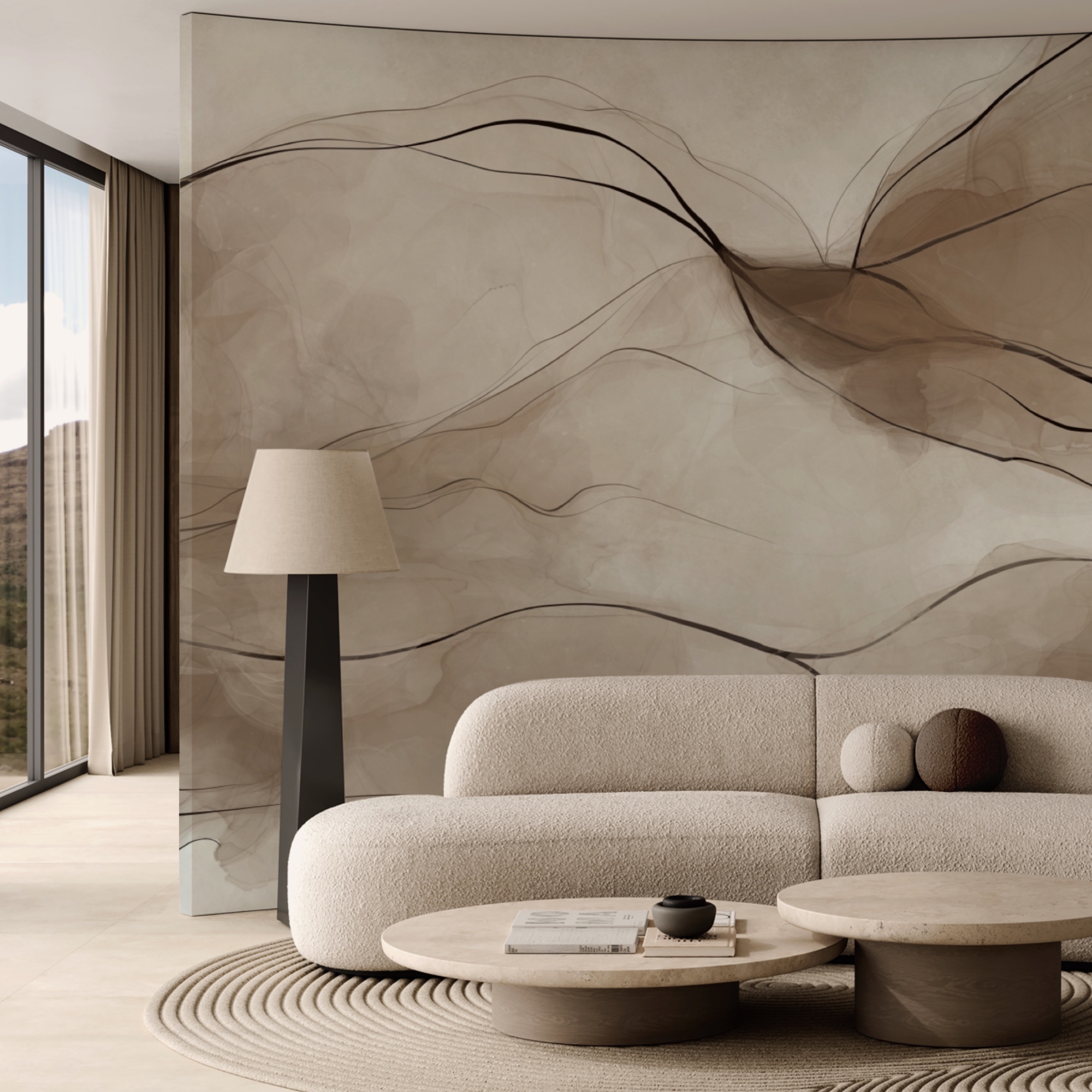 Éterické vlny plynúcich farieb