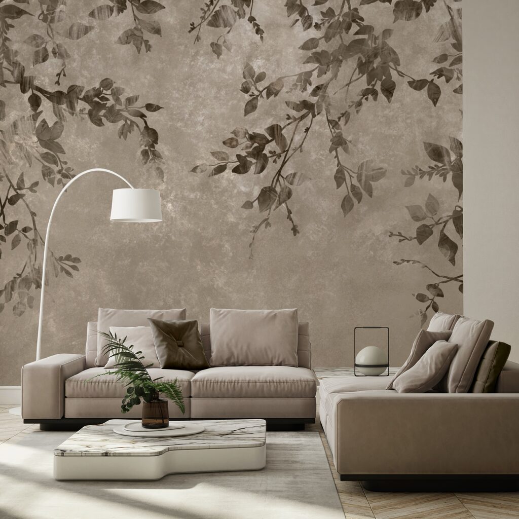 Konáre stromov s listami Konáre stromov s listami