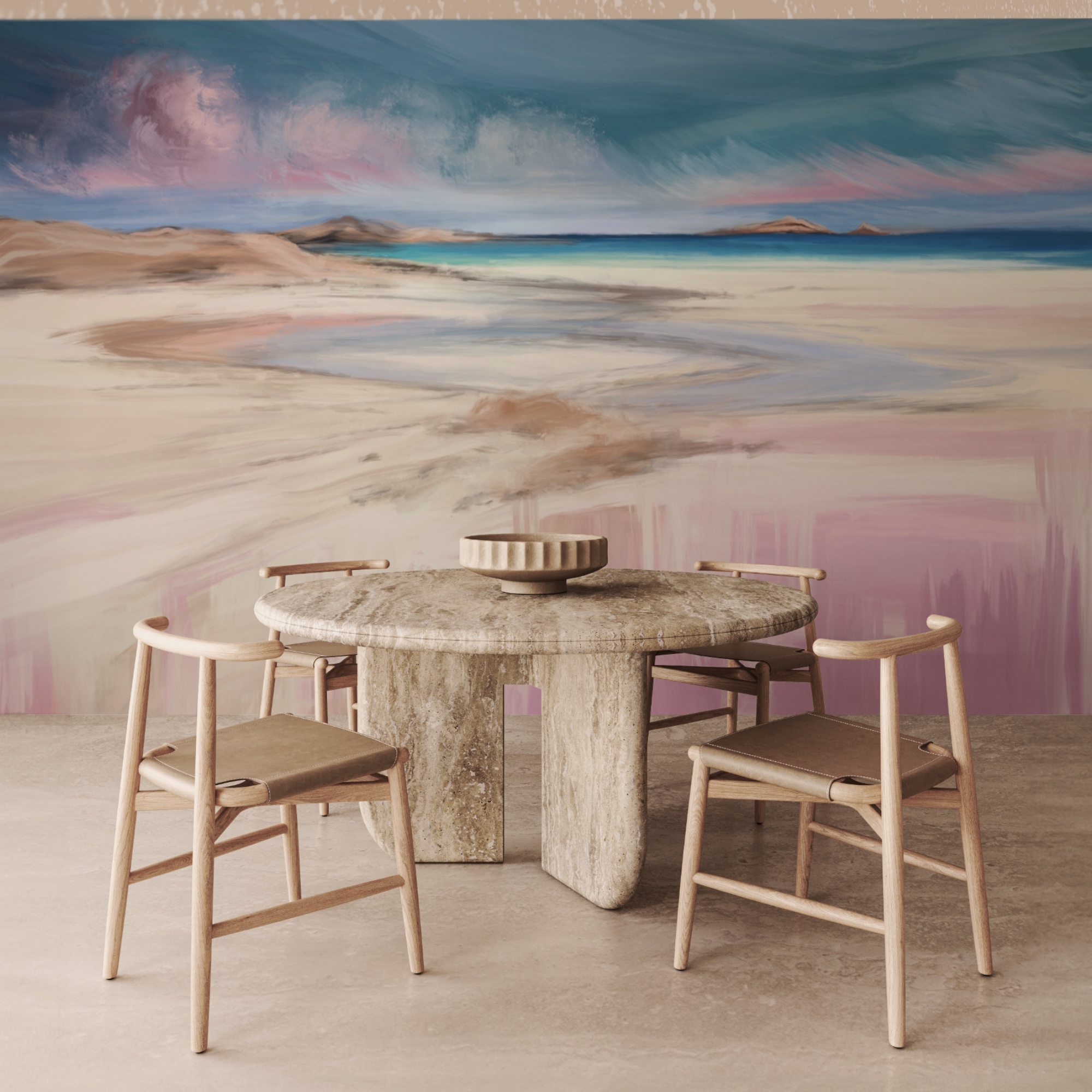 Maľba pláže Maľba pláže