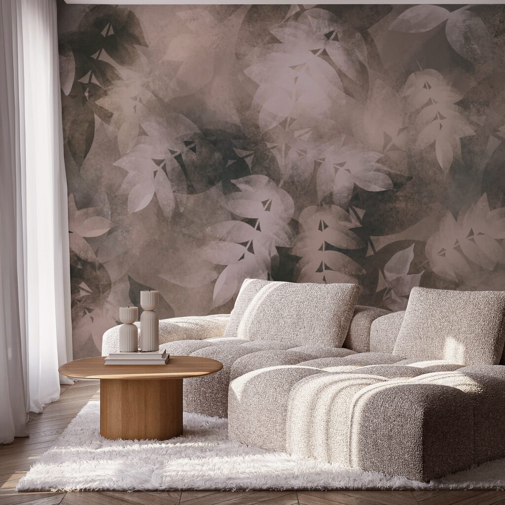 Mäkké listy v jemných odtieňoch