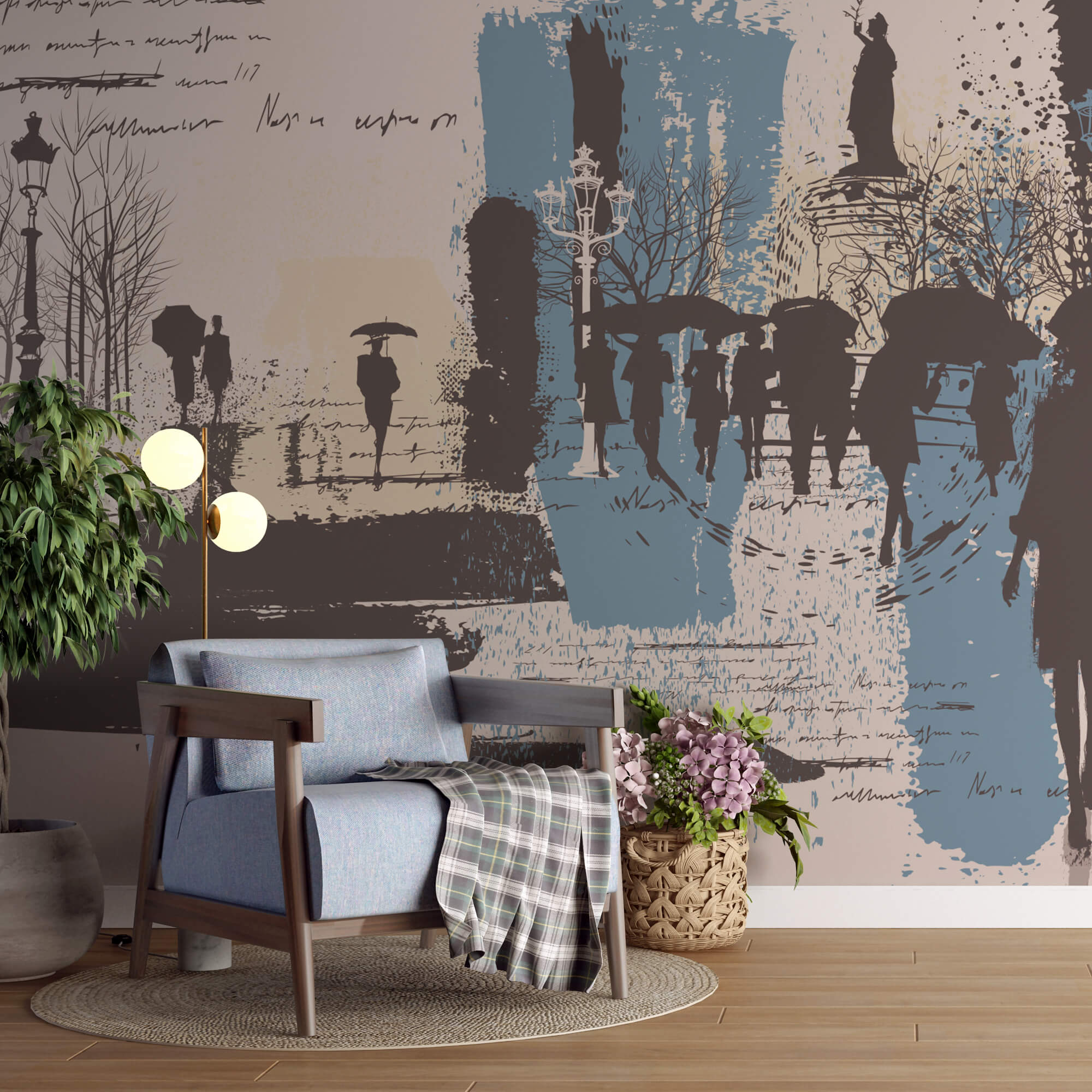 Skupina ľudí kráčajúcich s dáždnikmi