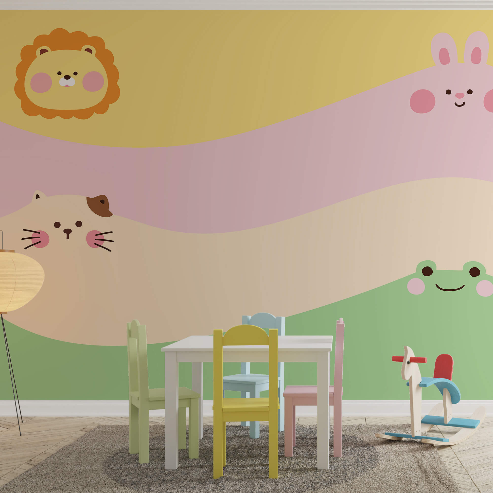 Skupina zvierat s levom a levicou Skupina zvierat s levom a levicou