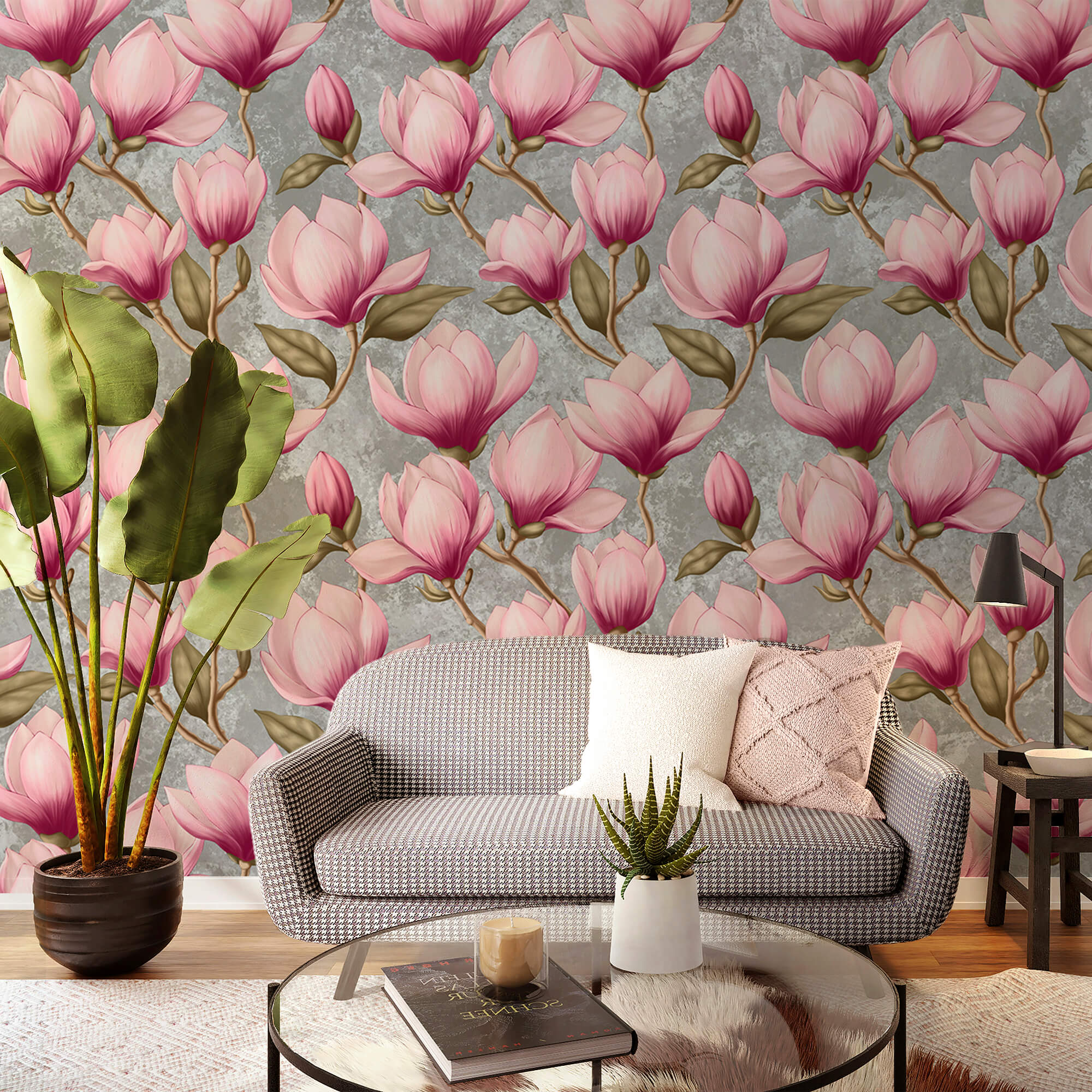 Vzor ružových kvetov Vzor ružových kvetov