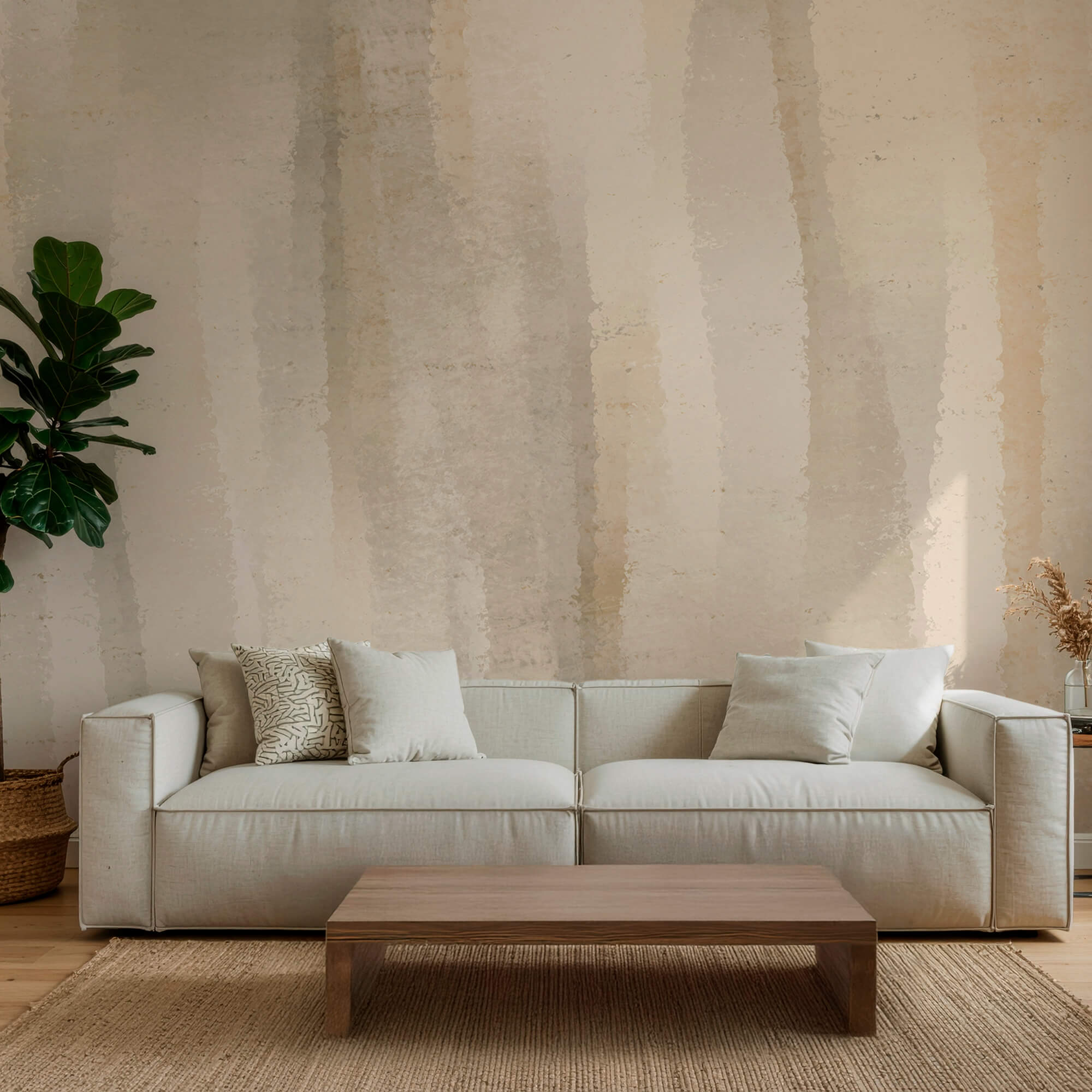 Mäkké, splývavé odtiene prírodných tónov