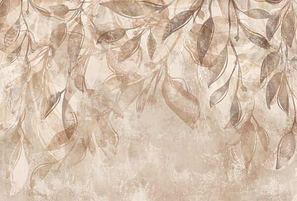 Delicate leaves in soft tones Delicate leaves in soft tones