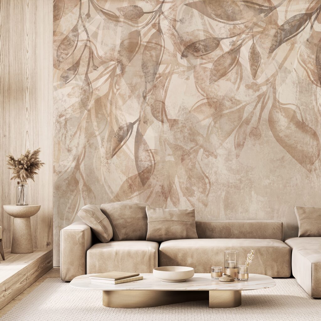 Jemné listy v mäkkých tónoch Jemné listy v mäkkých tónoch