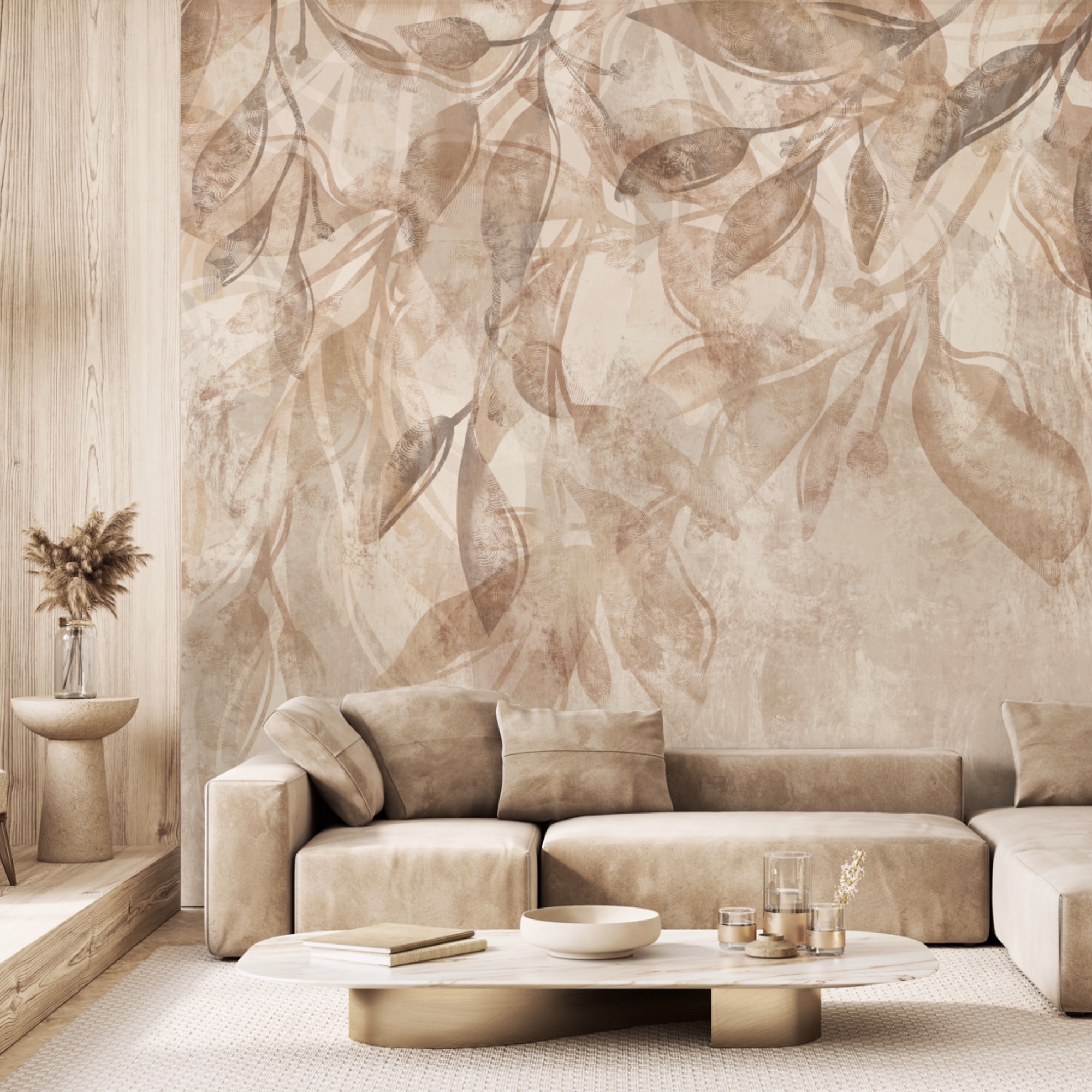 Jemné listy v mäkkých tónoch Jemné listy v mäkkých tónoch