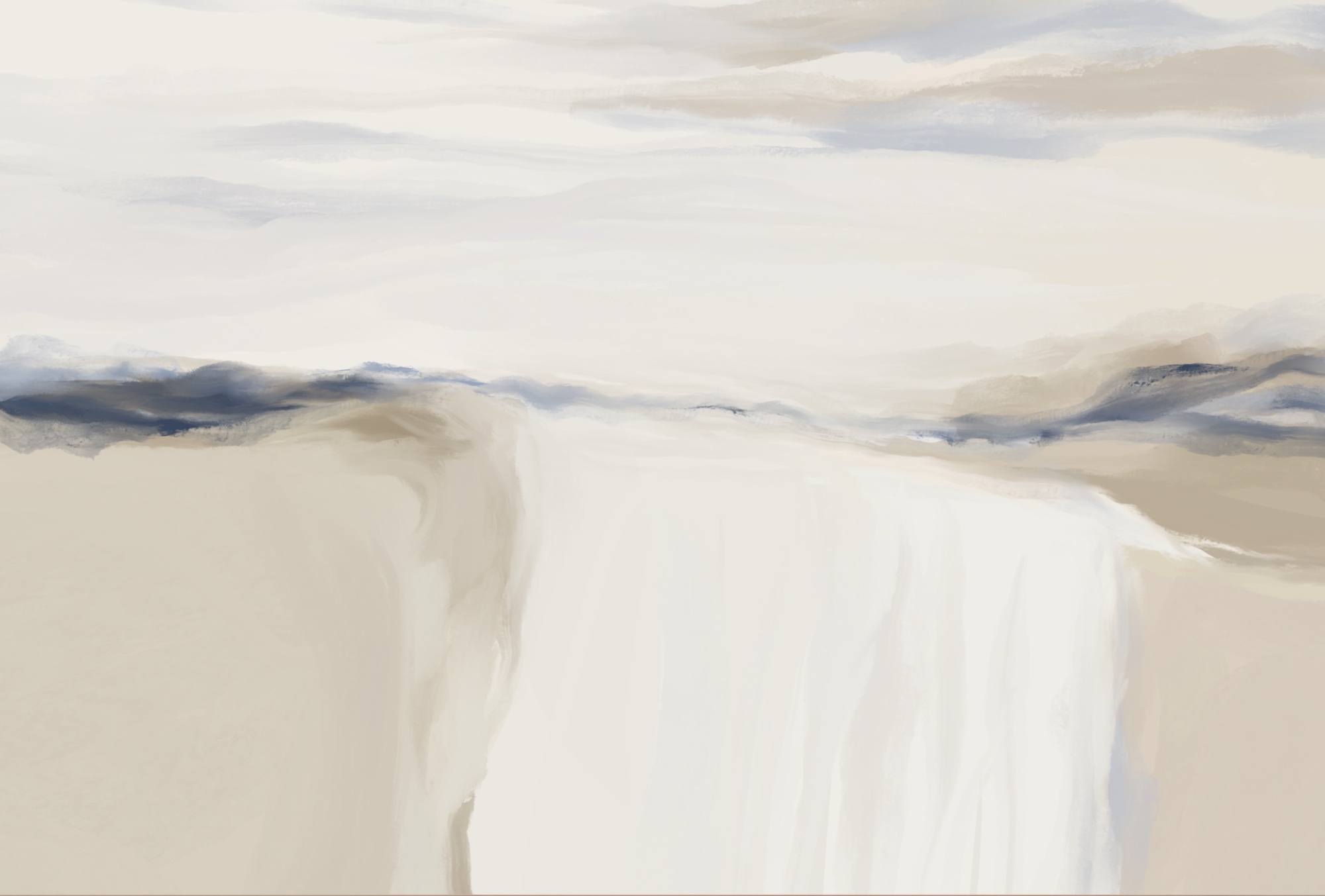 Waterfall in the sky