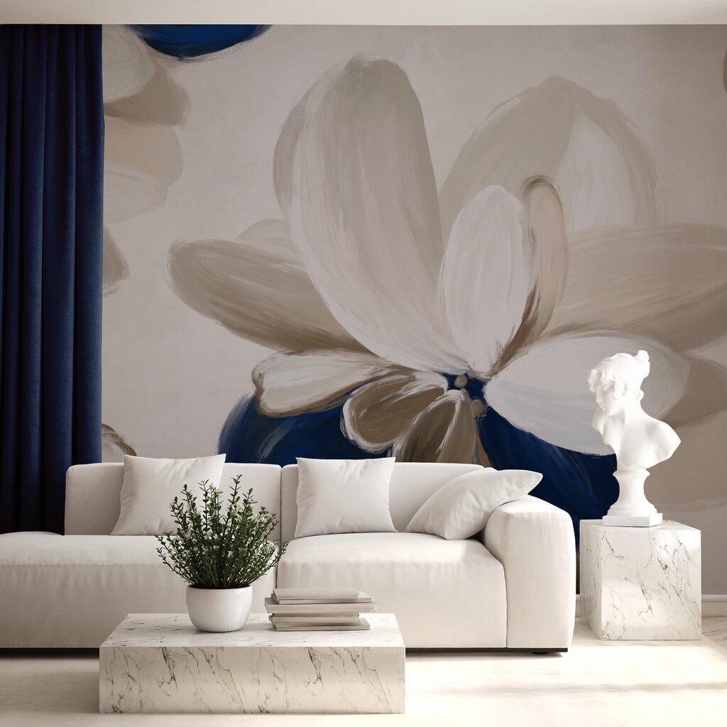 Jemné okvetné lístky v zemitých tónoch Jemné okvetné lístky v zemitých tónoch