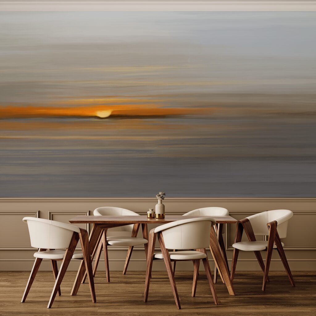 Západ slnka nad vodou Západ slnka nad vodou