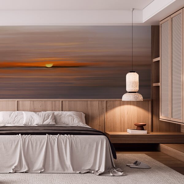 Západ slnka nad vodou