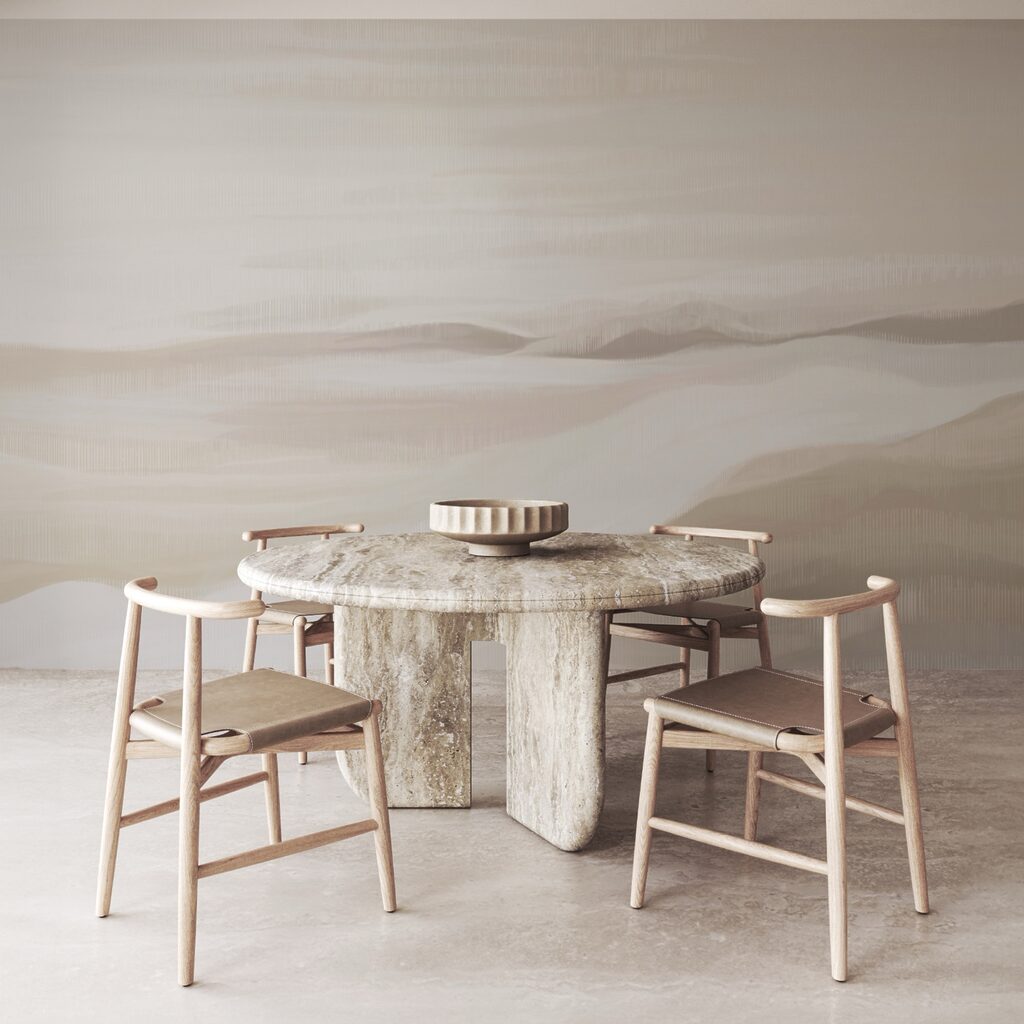 Maľba púštnej krajiny Maľba púštnej krajiny