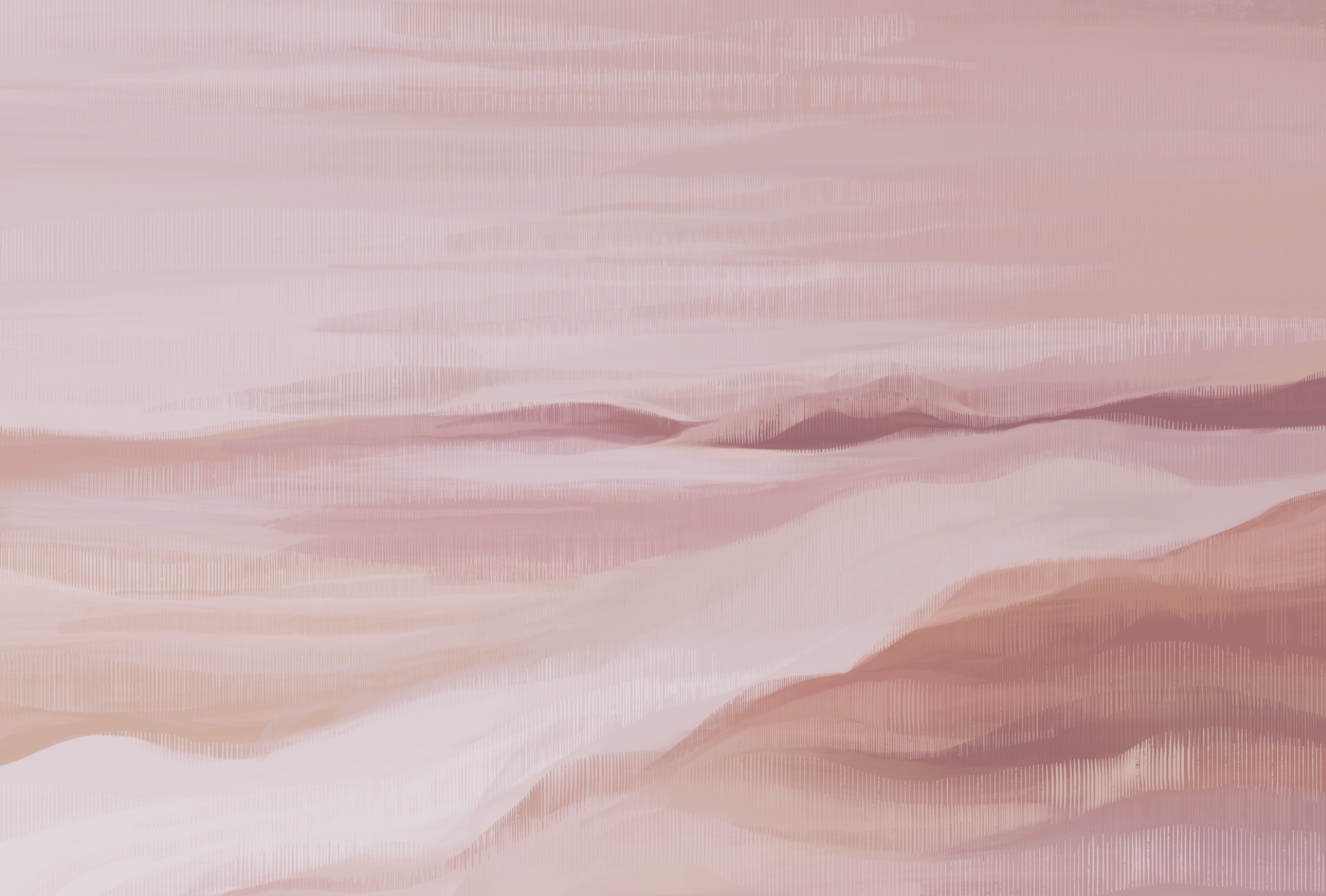 Painting of a desert