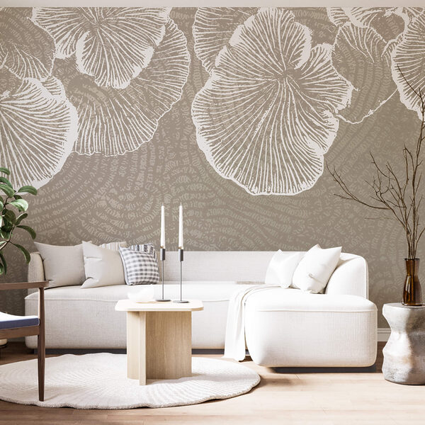 Jemné okvetné lístky na jemnom pozadí