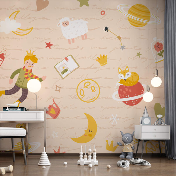 Vzor kreslených postavičiek Vzor kreslených postavičiek