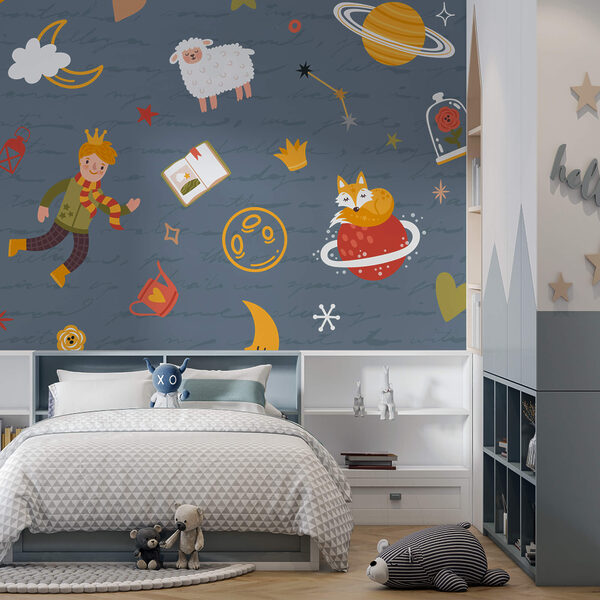 Vzor kreslených postavičiek Vzor kreslených postavičiek