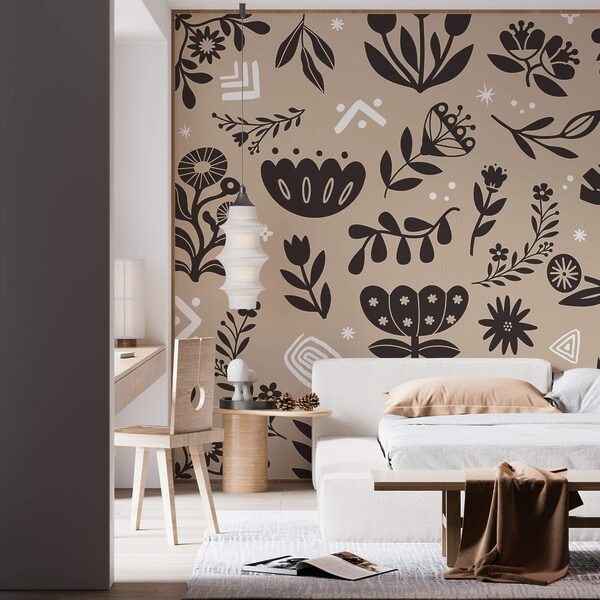 Vzor kvetov a listov Vzor kvetov a listov