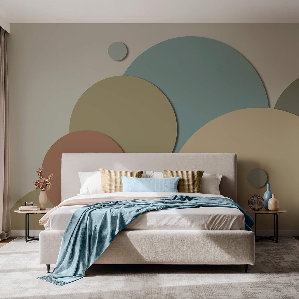 Skupina kruhov s rôznymi farbami