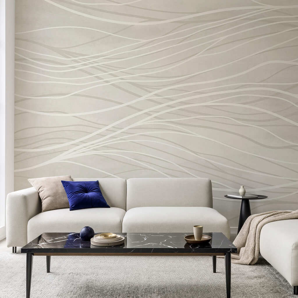 Biele čiary na bielom povrchu Biele čiary na bielom povrchu