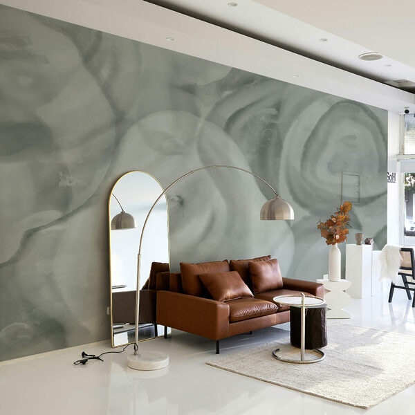 Mäkké, víriace tvary v jemných tónoch Mäkké, víriace tvary v jemných tónoch