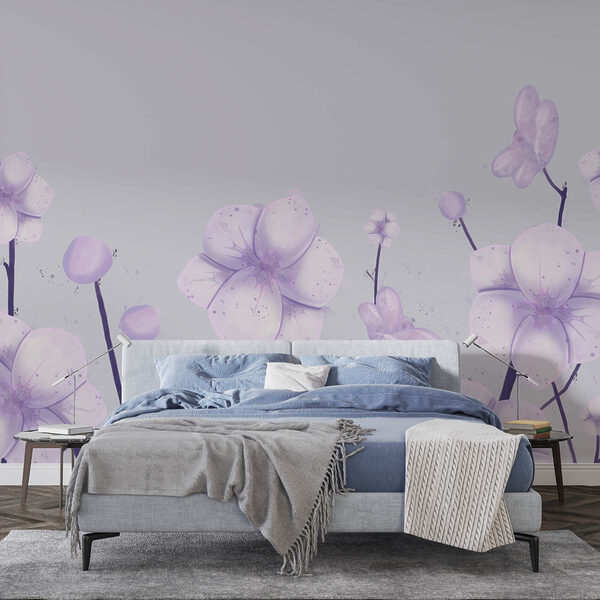 Skupina kvetov na bielom pozadí