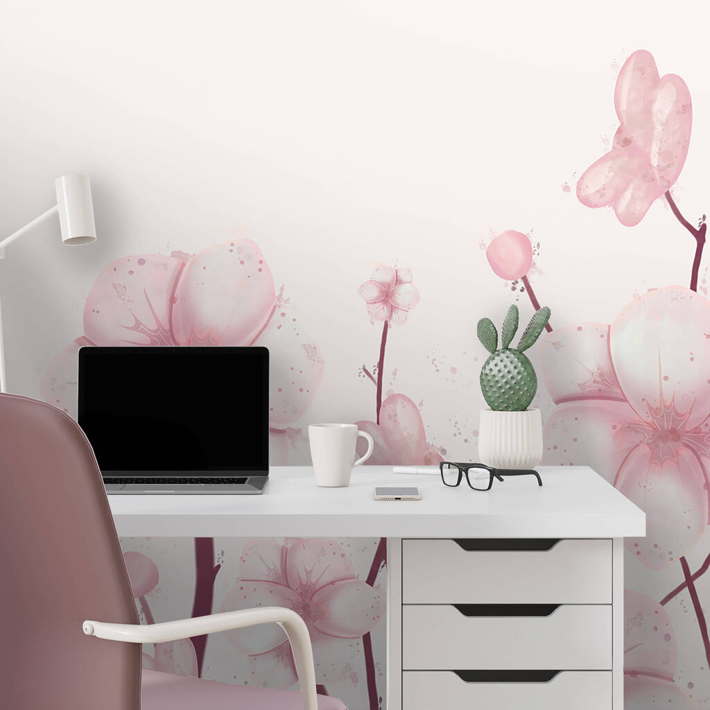 Skupina ružových kvetov