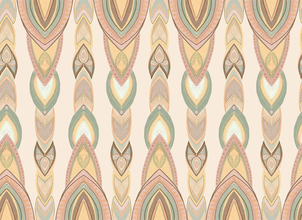 Pattern of colorful shapes Pattern of colorful shapes