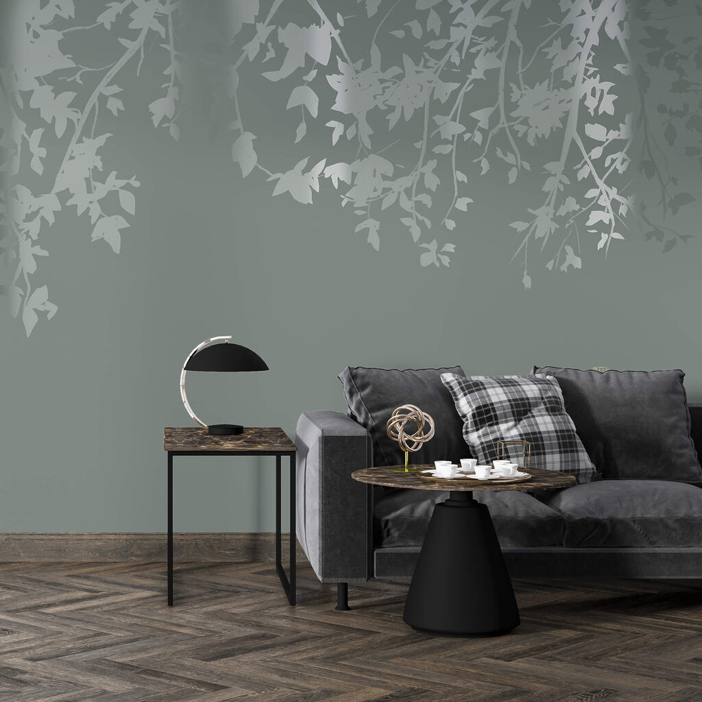 Vetvy stromov s listami Vetvy stromov s listami